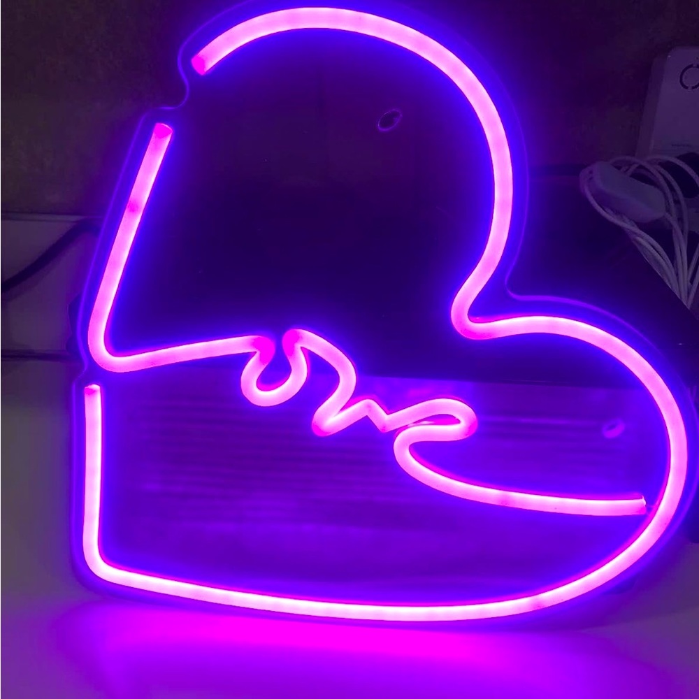 Light up Neon LED sign “Love”
